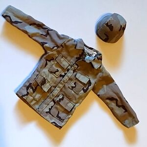 GI Joe Camo Jacket & Helmet (By Hasbro)
